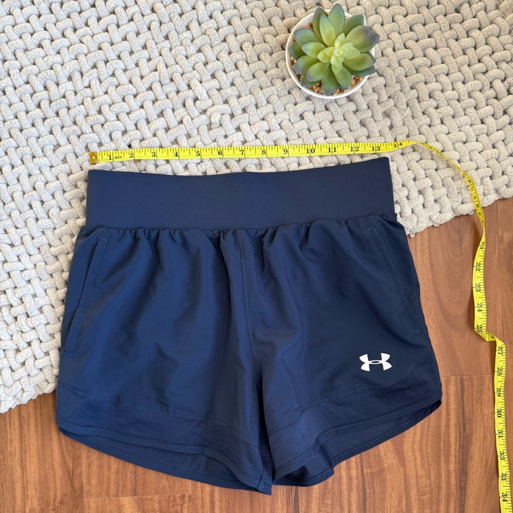 Under Armour Navy Blue Athletic Shorts